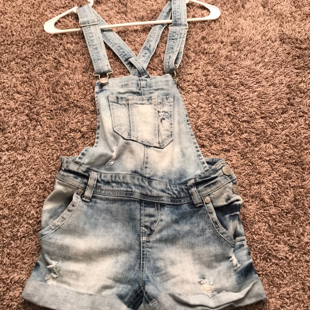 Jean Overall shorts